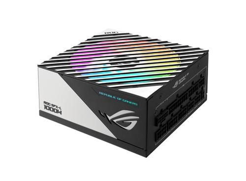 ASUS ROG LOKIi SFX-L ALIMENTATORE GAMING 1000W 80+ PLATINUM MODULARE VENTOLA ARGB PWM AURA SYNC COMPATIBILE ATX 3.0 E PCIE 5.0 NERO